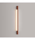 Sappo 120cm Integrated LED Wall Lamp Red Ochre 3000K-3