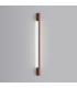 Sappo 120cm Integrated LED Wall Lamp Red Ochre 4000K-3