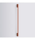 Sappo 150cm Integrated LED Wall Lamp Red Ochre 4000K-2