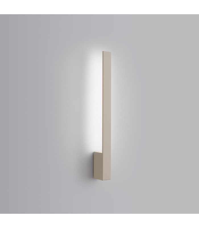 Lahti 50cm Integrated LED Wall Lamp Beige 4000K-3