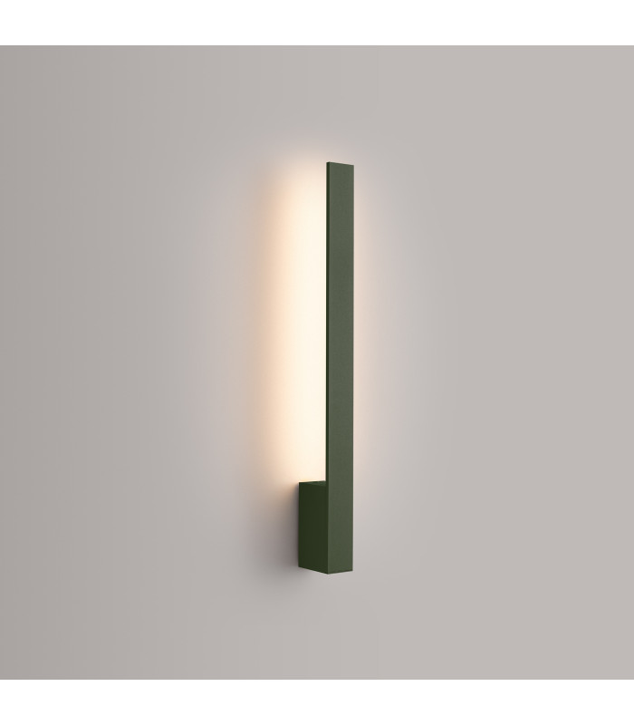 Lahti 50cm Integrated LED Wall Lamp Olive Green 3000K-3