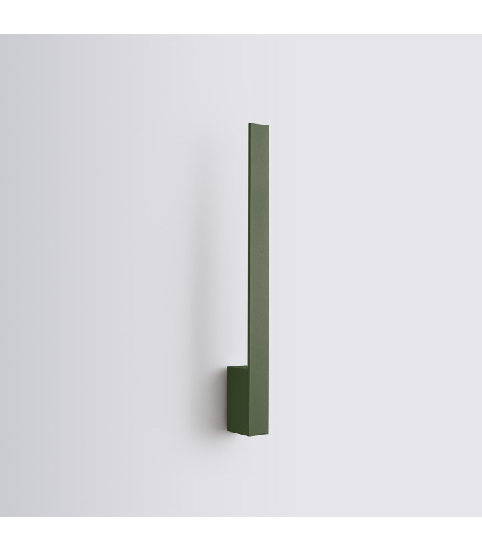 Lahti 50cm Integrated LED Wall Lamp Olive Green 4000K-2