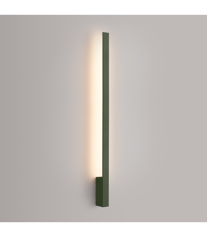 Lahti 90cm Integrated LED Wall Lamp Olive Green 3000K-3
