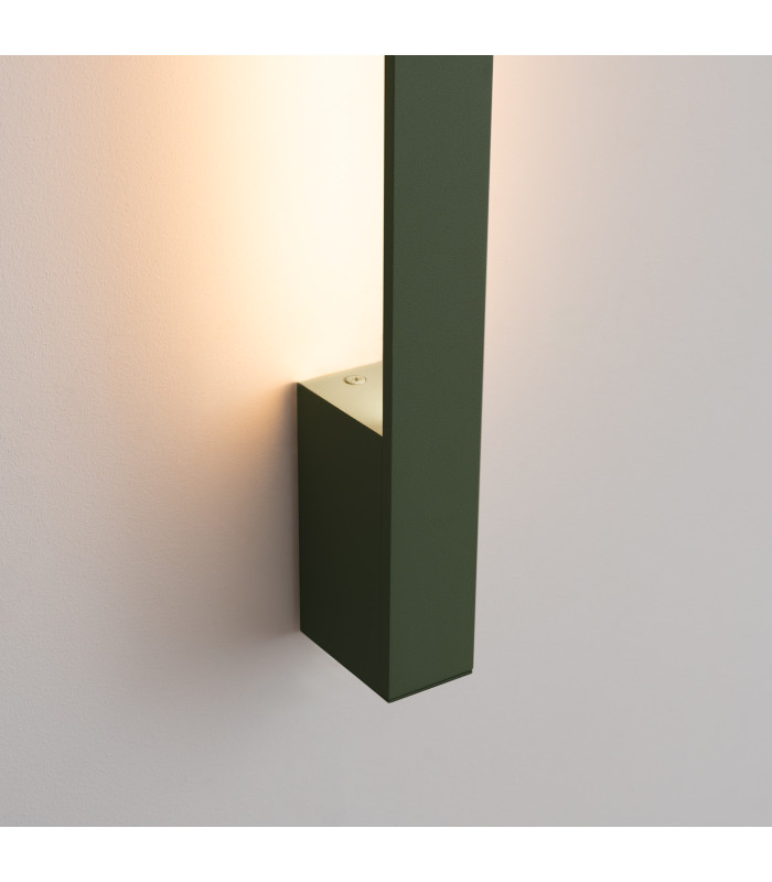 Lahti 90cm Integrated LED Wall Lamp Olive Green 3000K-4