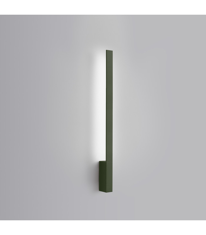 Lahti 70cm Integrated LED Wall Lamp Olive Green 4000K-3
