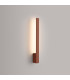 Lahti 50cm Integrated LED Wall Lamp Red Ochre 3000K-3