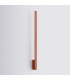 Lahti 90cm Integrated LED Wall Lamp Red Ochre 3000K-2