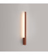 Lahti 70cm Integrated LED Wall Lamp Red Ochre 3000K-3