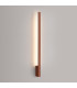 Lahti 90cm Integrated LED Wall Lamp Red Ochre 3000K-3