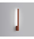 Lahti 50cm Integrated LED Wall Lamp Red Ochre 4000K-3