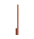 Lahti 70cm Integrated LED Wall Lamp Red Ochre 4000K-1