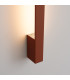 Lahti 90cm Integrated LED Wall Lamp Red Ochre 3000K-4