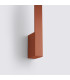 Lahti 70cm Integrated LED Wall Lamp Red Ochre 4000K-2