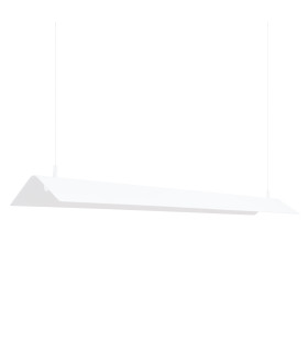 Elva LED Bar Pendant Ceiling Light White 3000K-1