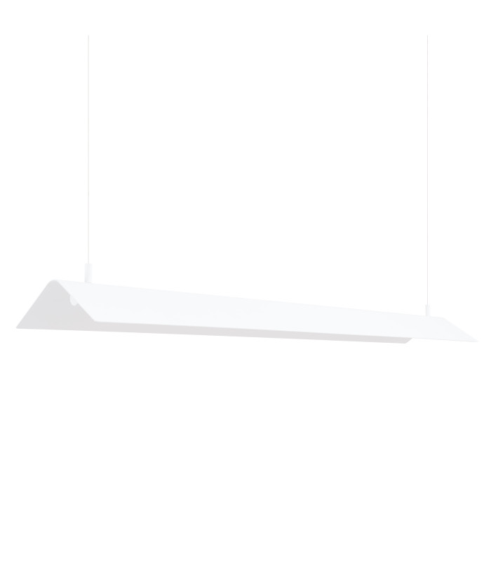 Elva LED Bar Pendant Ceiling Light White 3000K-1