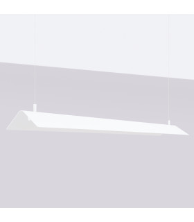 Elva LED Bar Pendant Ceiling Light White 3000K-2