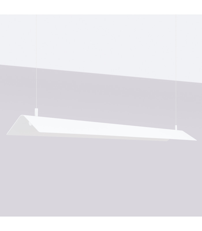 Elva LED Bar Pendant Ceiling Light White 3000K-2