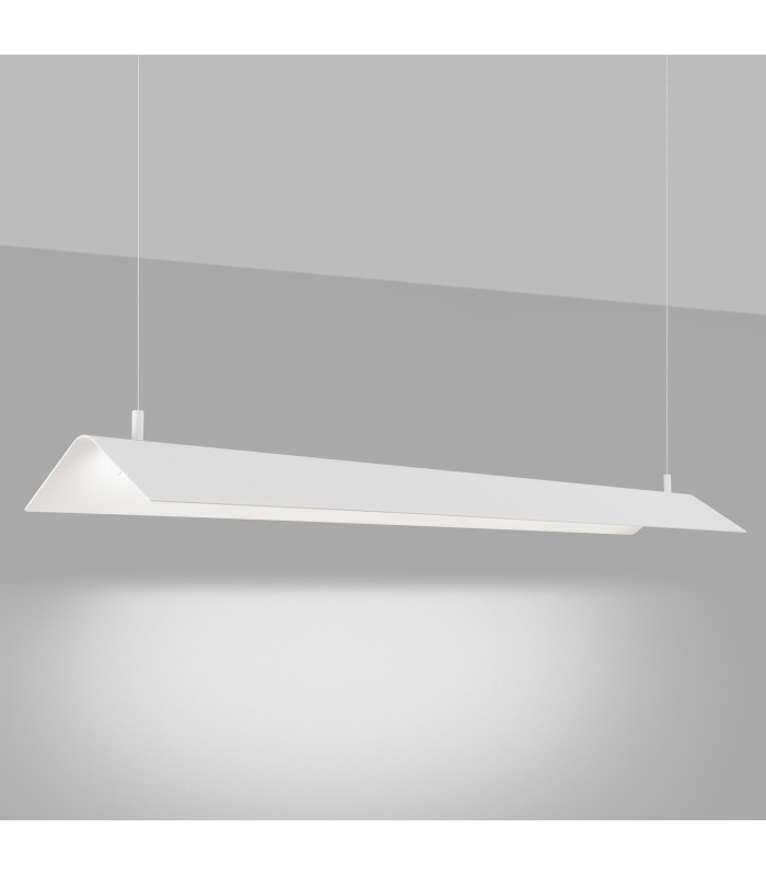 Elva LED Bar Pendant Ceiling Light White 4000K-3