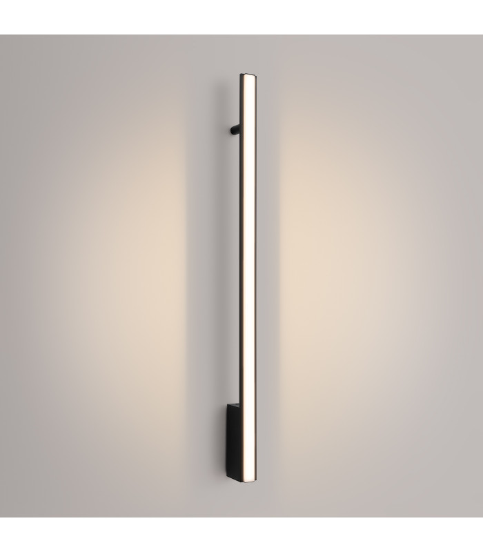 Lagom 90cm Integrated LED Wall Lamp Black 3000K-3