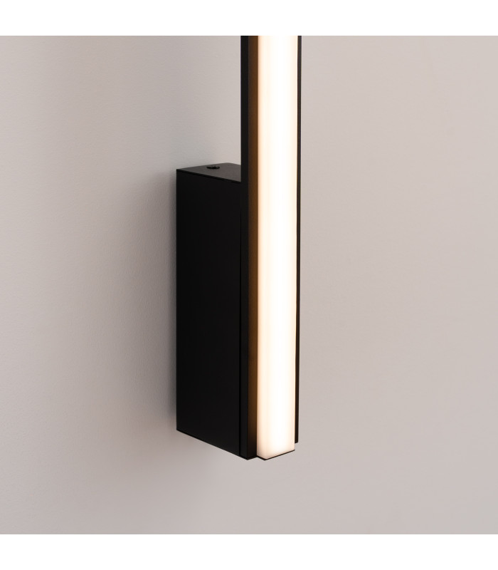 Lagom 120cm Integrated LED Wall Lamp Black 3000K-4