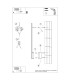 Lagom 90cm Integrated LED Wall Lamp Golden 3000K-9