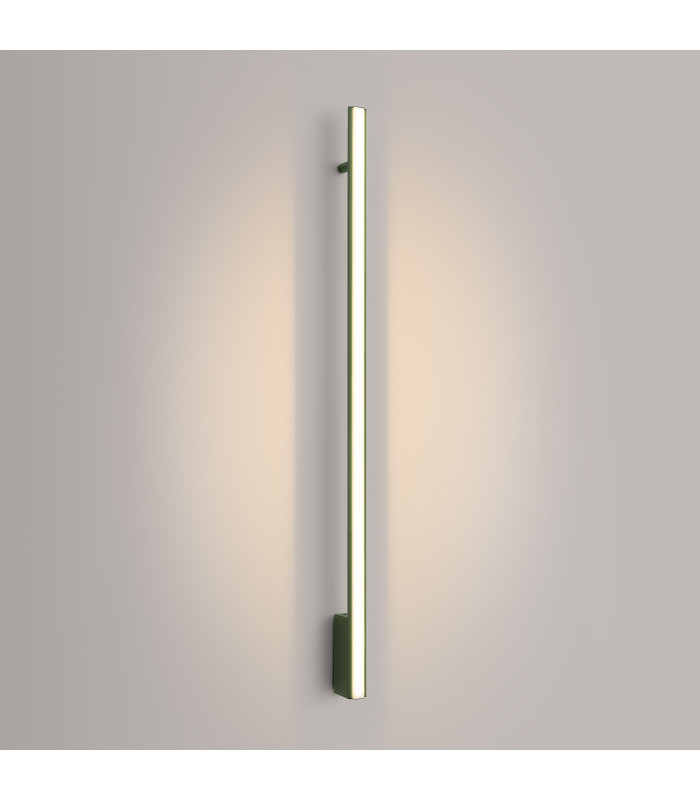 Lagom 120cm Integrated LED Wall Lamp Olive Green 3000K-3