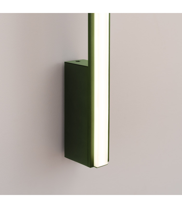 Lagom 150cm Integrated LED Wall Lamp Olive Green 3000K-4