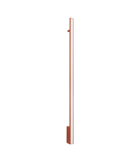 Lagom 120cm Integrated LED Wall Lamp Red Ochre 3000K-1