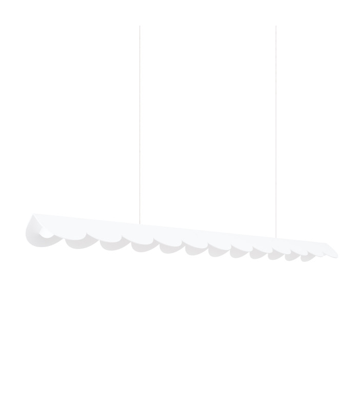 Biscuit 130cm LED Bar Pendant Ceiling Light White 3000K-1