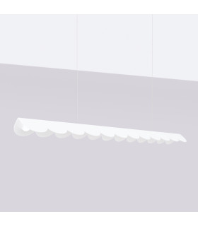 Biscuit 130cm LED Bar Pendant Ceiling Light White 3000K-2