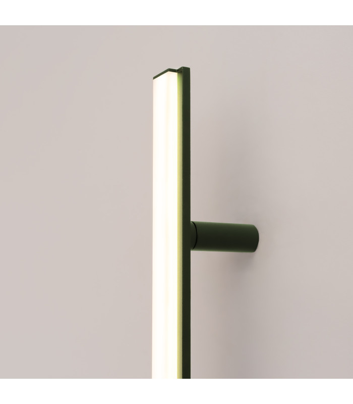 Lagom 120cm Integrated LED Wall Lamp Olive Green 3000K-7