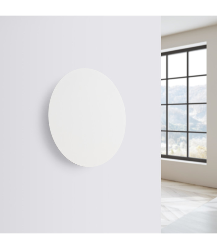 Borgen Integrated LED Flush Wall Lamp White-2