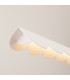 Biscuit 130cm LED Bar Pendant Ceiling Light White 3000K-4