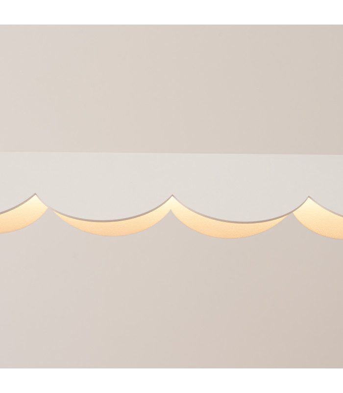 Biscuit 130cm LED Bar Pendant Ceiling Light White 3000K-5
