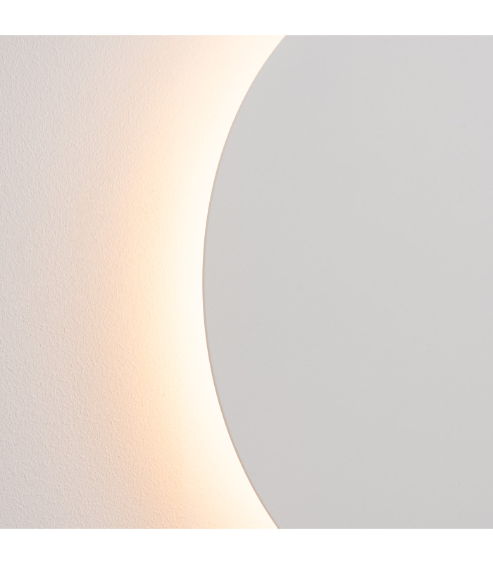 Borgen Integrated LED Flush Wall Lamp White-6