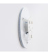 Borgen Integrated LED Flush Wall Lamp White-9