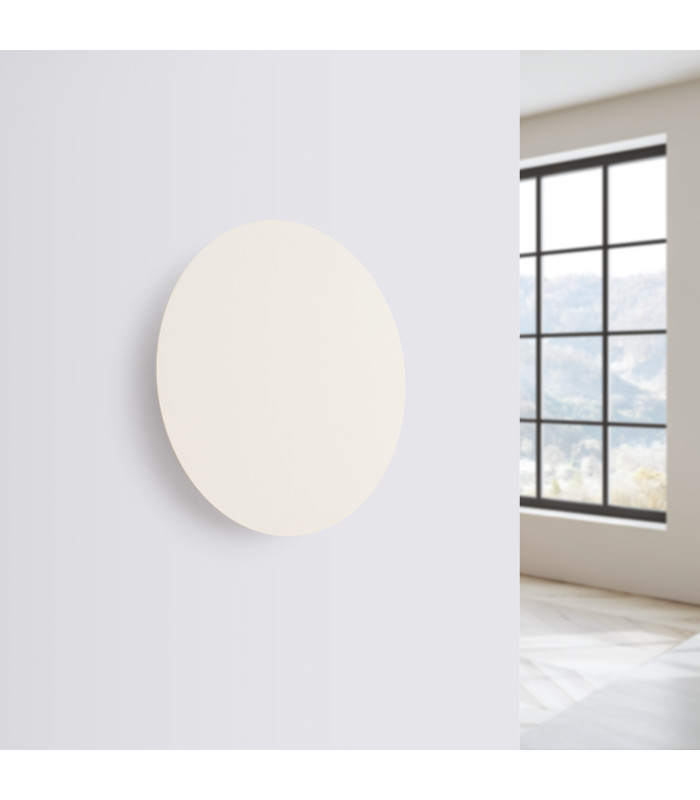 Borgen Integrated LED Flush Wall Lamp Beige-2