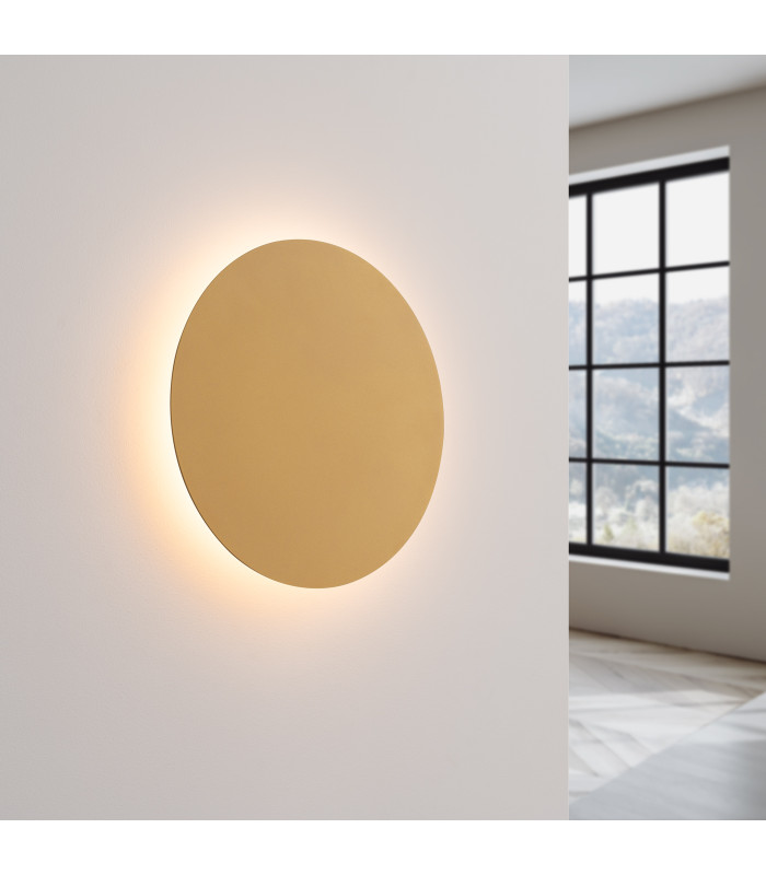 Borgen Integrated LED Flush Wall Lamp Golden-3