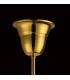 Ceiling Pendant Chandelier 9 Light French Gold, Crystal - 19