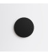 Borgen Integrated LED Flush Wall Lamp Black-4