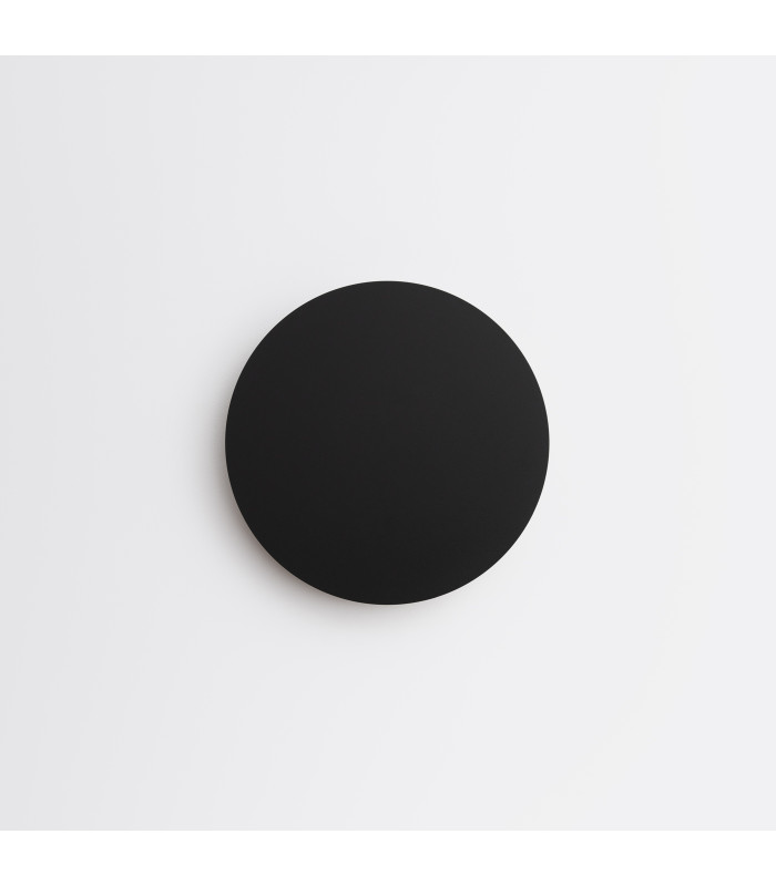 Borgen Integrated LED Flush Wall Lamp Black-4