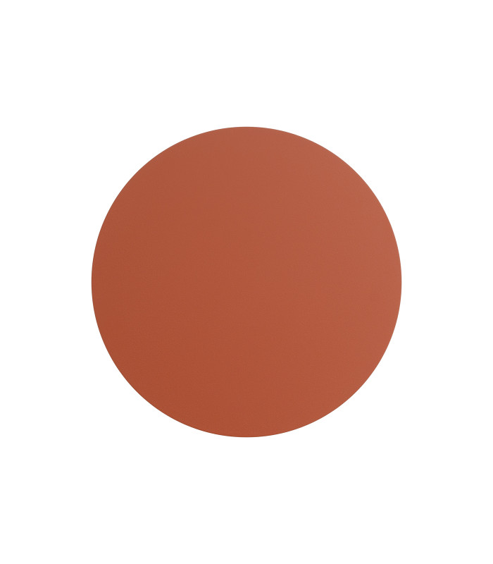 Borgen Integrated LED Flush Wall Lamp Red Ochre-1