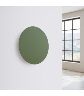 Borgen Integrated LED Flush Wall Lamp Olive Green-2