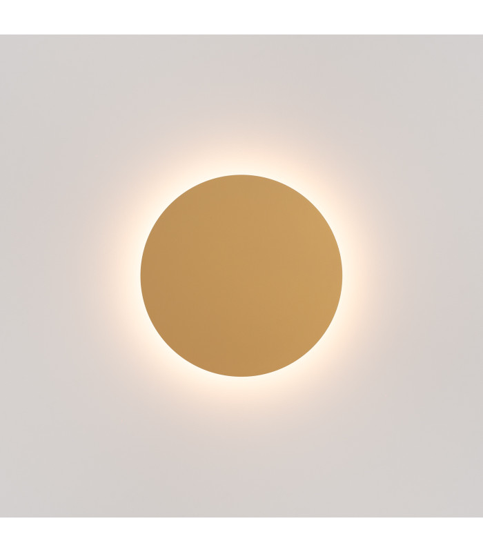 Borgen Integrated LED Flush Wall Lamp Golden-5