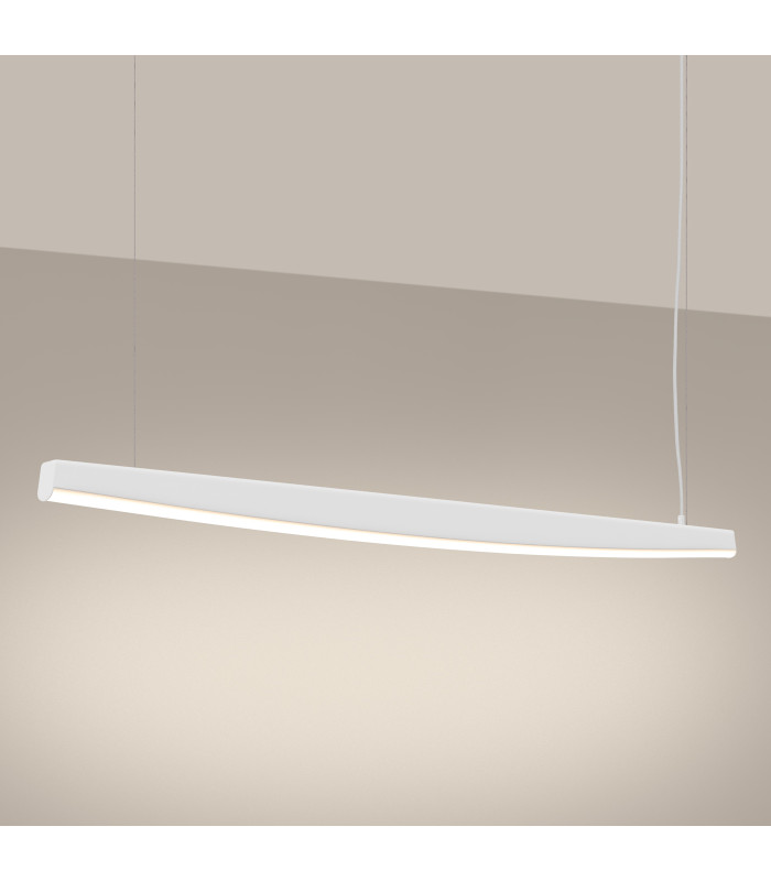 Jorun LED 150cm Bar Pendant Ceiling Light White 3000K-3