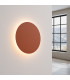 Borgen Integrated LED Flush Wall Lamp Red Ochre-3
