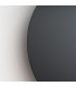 Borgen Integrated LED Flush Wall Lamp Black-6