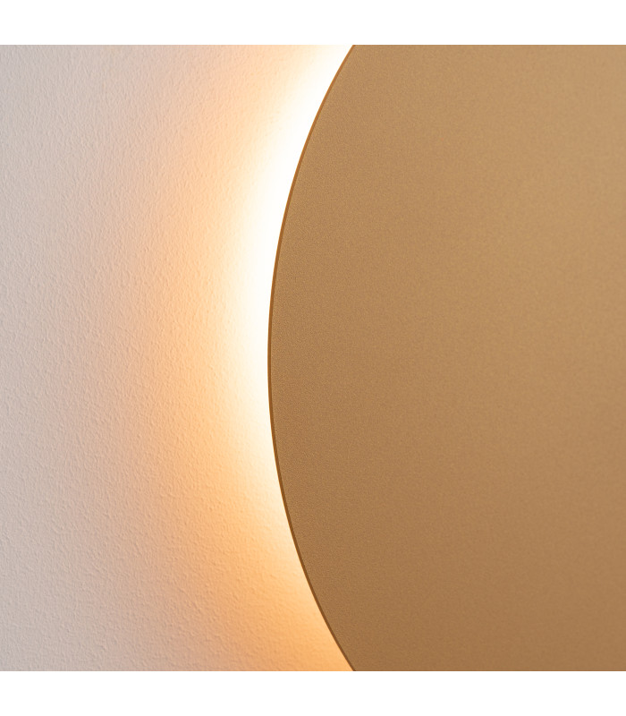 Borgen Integrated LED Flush Wall Lamp Golden-7