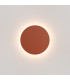 Borgen Integrated LED Flush Wall Lamp Red Ochre-5