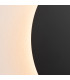 Borgen Integrated LED Flush Wall Lamp Black-7